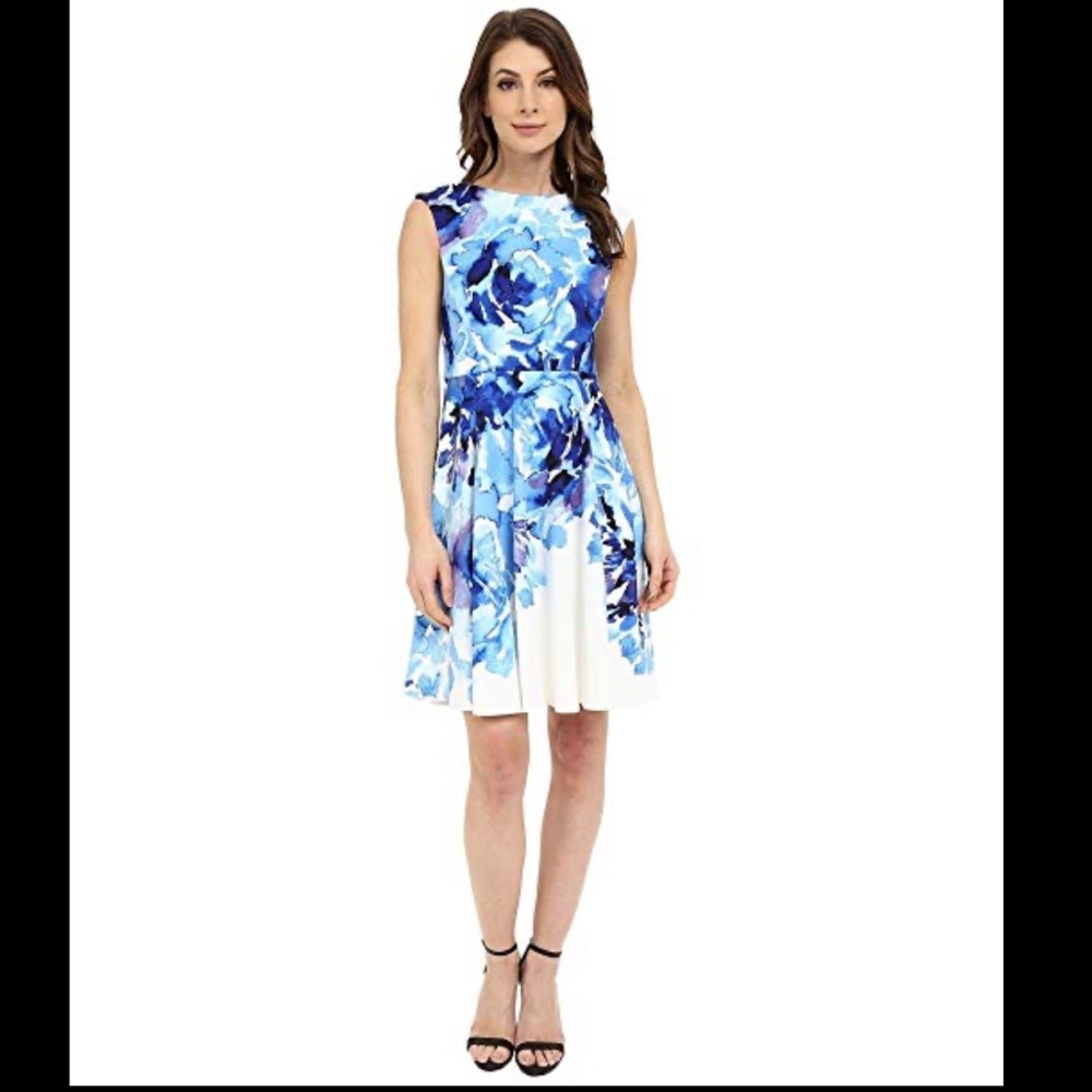 Mangy London blue floral dress